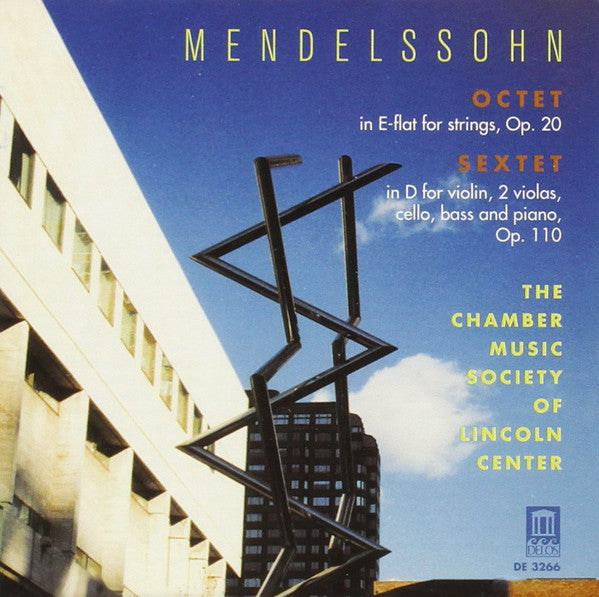 Felix Mendelssohn-Bartholdy - The Chamber Music Society Of Lincoln Center : Octet In E-flat For Strings, Op. 20 / Sextet In D For Violin, 2 Violas, Cello, Bass And Piano, Op. 110 (CD, Dol)