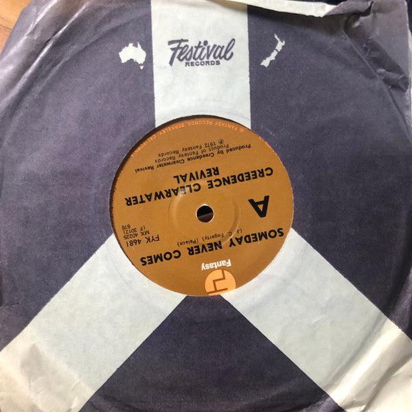 Creedence Clearwater Revival : Someday Never Comes (7", Single)