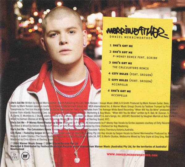 Daniel Merriweather : She's Got Me (CD, Single)