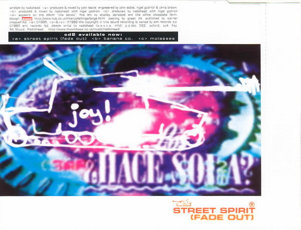 Radiohead : Street Spirit (Fade Out) (CD, Single, RP, CD1)