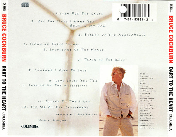 Bruce Cockburn : Dart To The Heart (CD, Album)