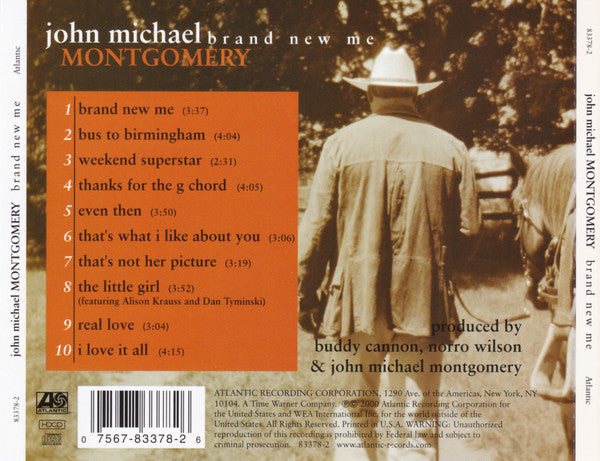 John Michael Montgomery : Brand New Me (HDCD, Album)