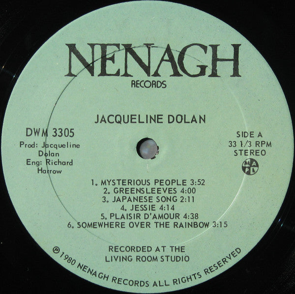 Jacqueline Dolan : Jacqueline Dolan (LP, Album)
