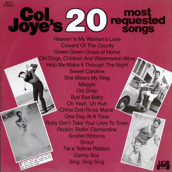 Col Joye : Col Joye's 20 Most Requested Songs (LP, Comp, Gat)