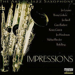 Various : The Art Of Jazz Saxophone: Impressions Vol. 5 (CD, Comp, RM)
