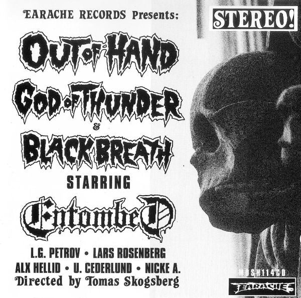 Entombed : Out Of Hand (CD, Maxi)