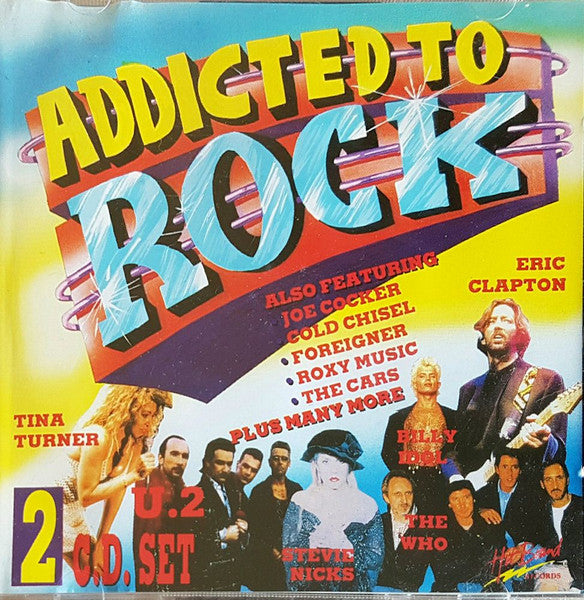 Various : Addicted To Rock (2xCD, Comp)