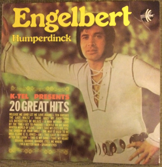 Engelbert Humperdinck : 20 Great Hits (LP, Comp)