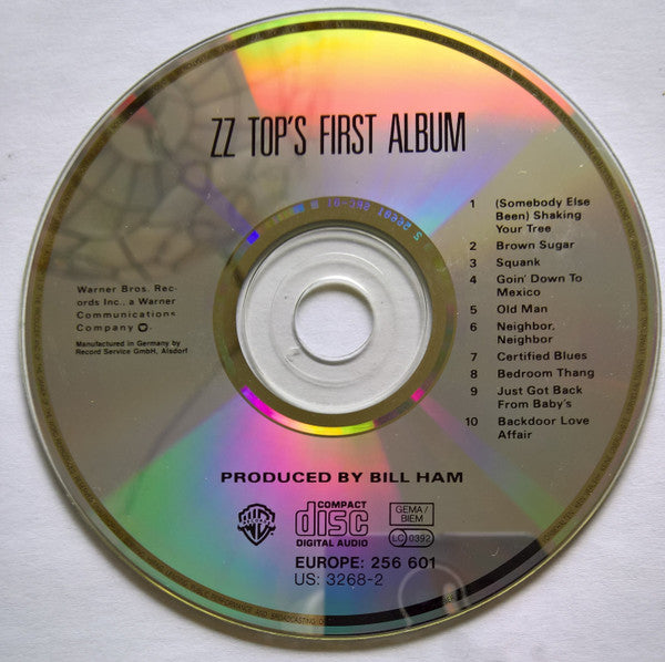 ZZ Top : ZZ Top's First Album (CD, Album, RE)
