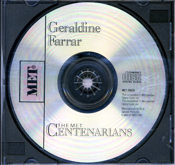 Geraldine Farrar : Geraldine Farrar (CD, Comp, Mono, RM)