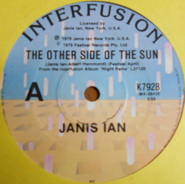 Janis Ian : The Other Side Of The Sun (7", Single)