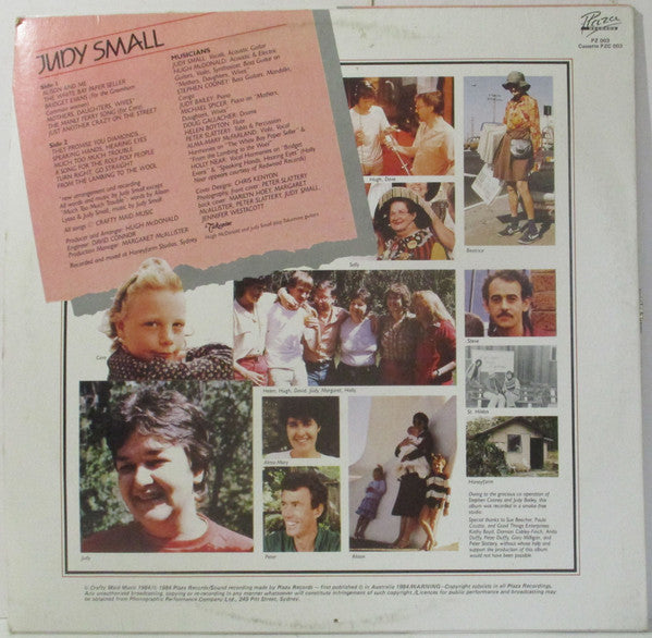Judy Small : Ladies & Gems (LP, Album)