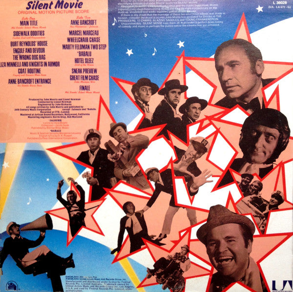 John Morris : Silent Movie (Original Motion Picture Score) (LP, Album)