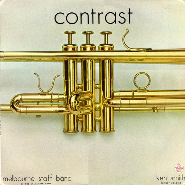 The Melbourne Staff Band of The Salvation Army : Contrast (LP, Album)