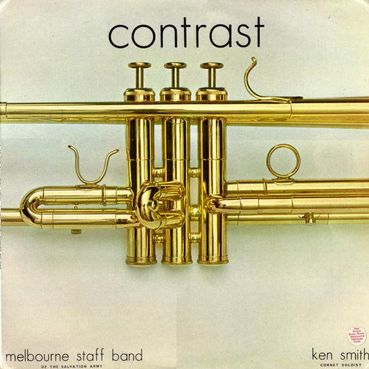 The Melbourne Staff Band of The Salvation Army : Contrast (LP, Album)