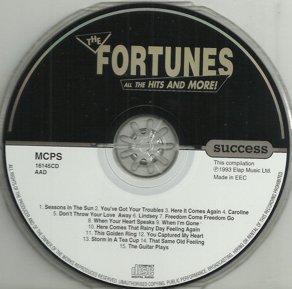The Fortunes : All The Hits And More! (CD, Comp)