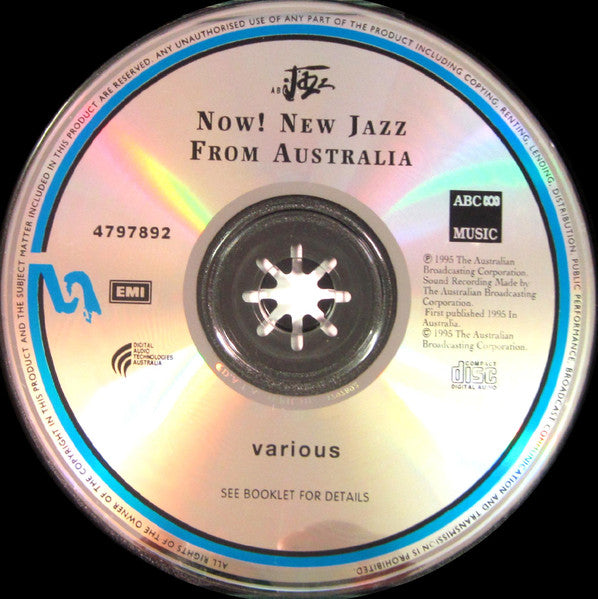 Various : Now! New Jazz From Australia (CD, Comp)