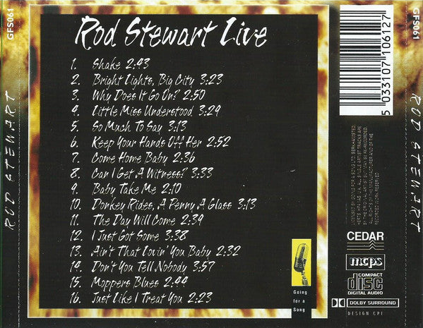 Rod Stewart : Live (CD, Comp)