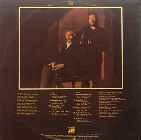 Jan Akkerman & Kaz Lux : Eli (LP, Album)