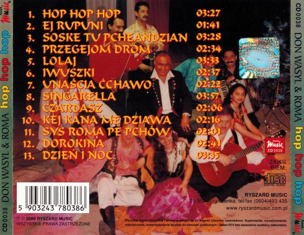 Don Wasyl & Roma* : Hop Hop Hop (CD, Album)