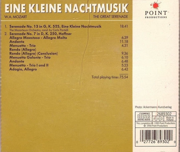 W.A. Mozart* : Eine Kleine Nachtmusik - The Great Serenade (CD)