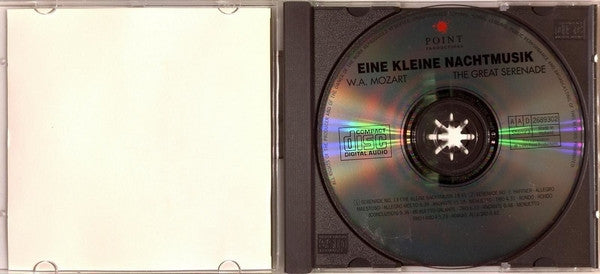 W.A. Mozart* : Eine Kleine Nachtmusik - The Great Serenade (CD)