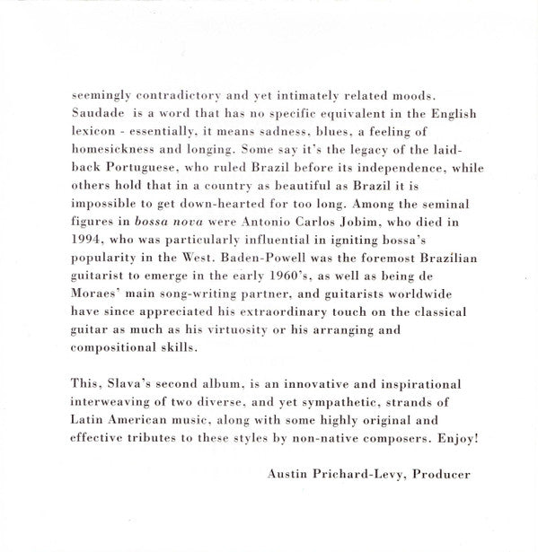 Slava Grigoryan : Dance Of The Angel (CD, Album)