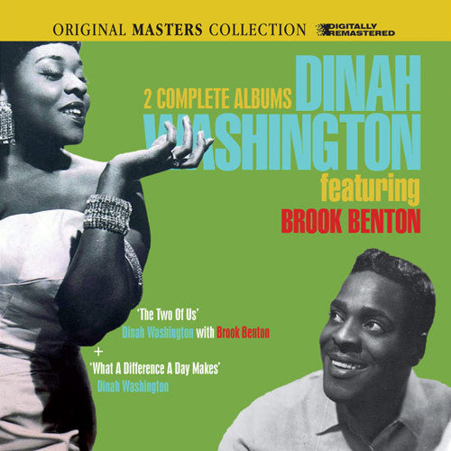 Dinah Washington With  Brook Benton : The Two Of Us + What A Difference A Day Makes (2xCD, Comp, RE, RM)