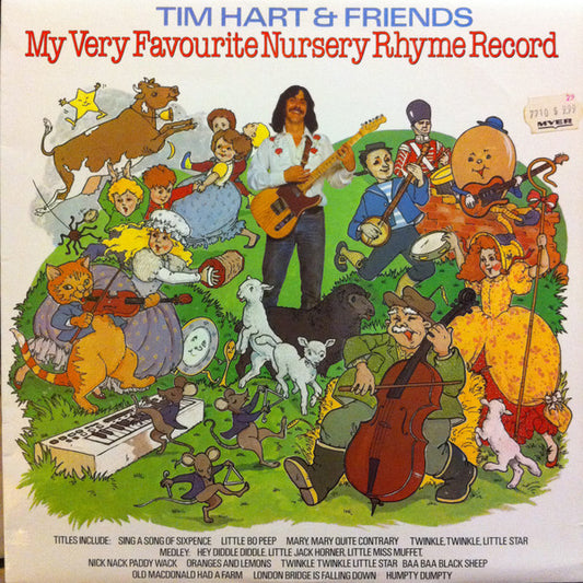 Tim Hart And Friends : My Very Favourite Nursery Rhyme Record (LP)