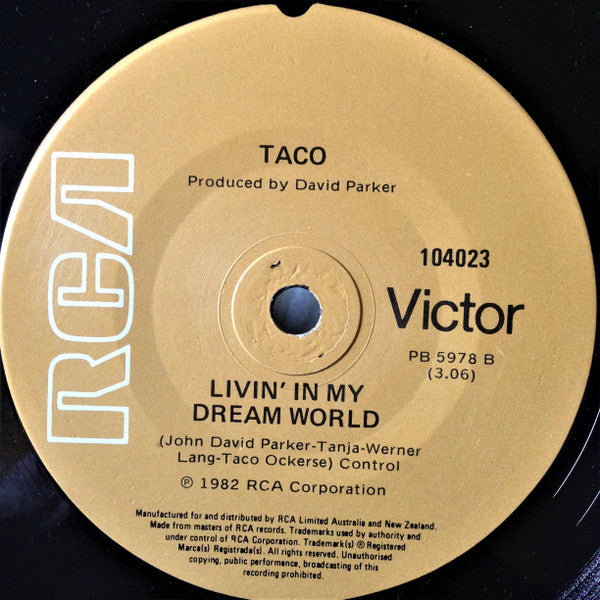 Taco : Puttin' On The Ritz (7", Single)