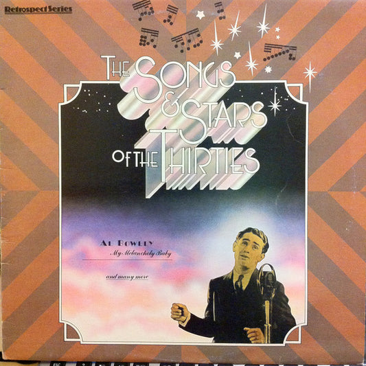 Various : The Songs & Stars Of The Thirties (LP, Comp, Mono)