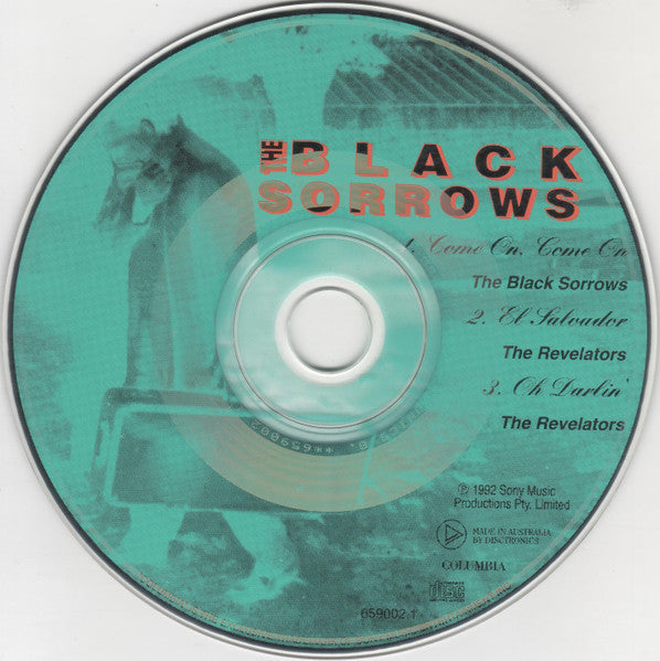 The Black Sorrows : Come On, Come On (CD, Single)