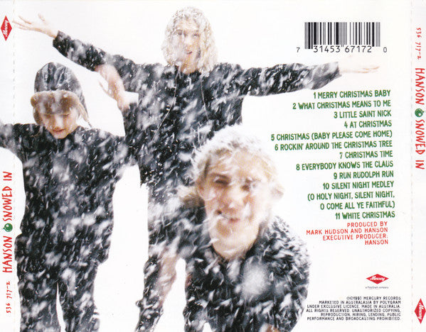 Hanson : Snowed In (CD, Album)