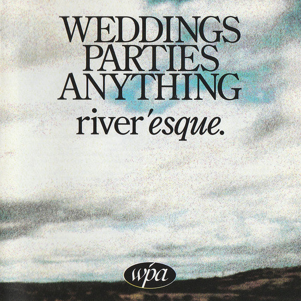 Weddings, Parties, Anything : Riveresque (CD, Album)