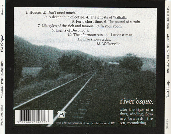 Weddings, Parties, Anything : Riveresque (CD, Album)