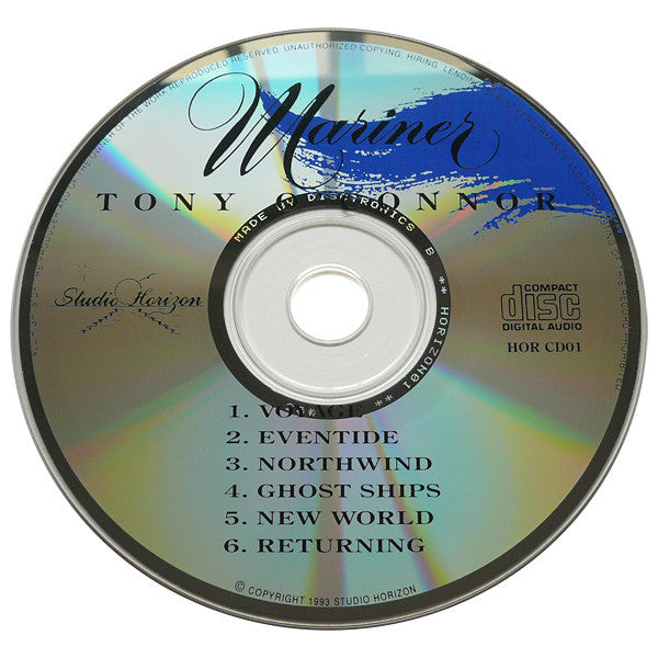 Tony O'Connor (2) : Mariner (CD, Album)