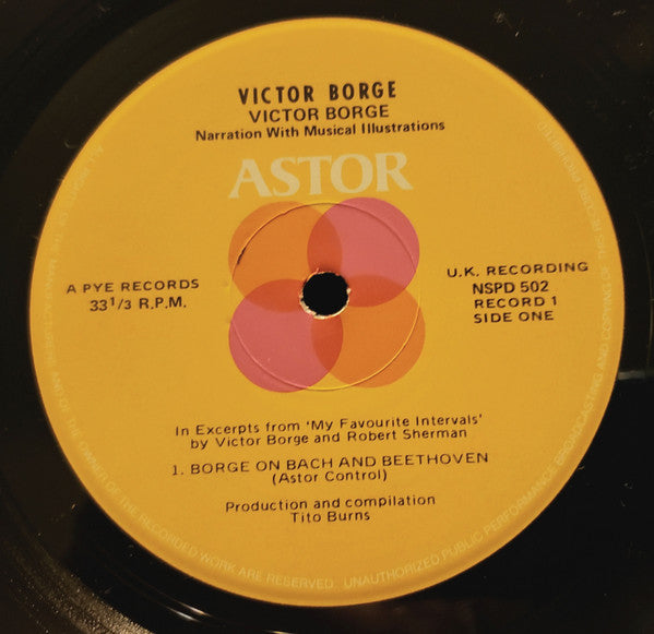 Victor Borge (2) : In Excerpts From "My Favourite Intervals" (2xLP, Gat)