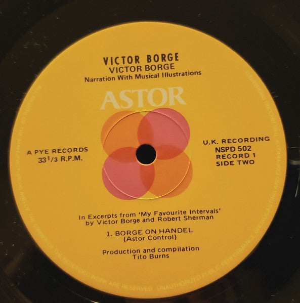 Victor Borge (2) : In Excerpts From "My Favourite Intervals" (2xLP, Gat)