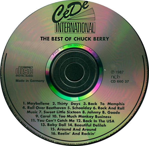 Chuck Berry : The Best Of Chuck Berry (CD, Comp)