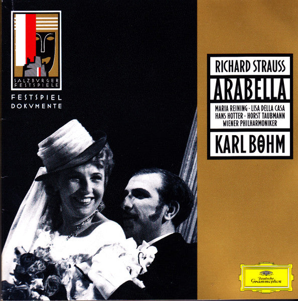 Richard Strauss - Maria Reining · Lisa Della Casa · Hans Hotter · Horst Taubmann · Wiener Philharmoniker · Karl Böhm : Arabella (3xCD, Album, Mono, RE, RM)