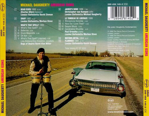 Michael Daugherty : American Icons (CD, Album, Comp)