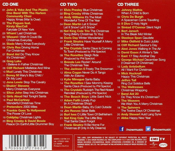 Various : Now That's What I Call Christmas (3xCD, Comp, Mono)