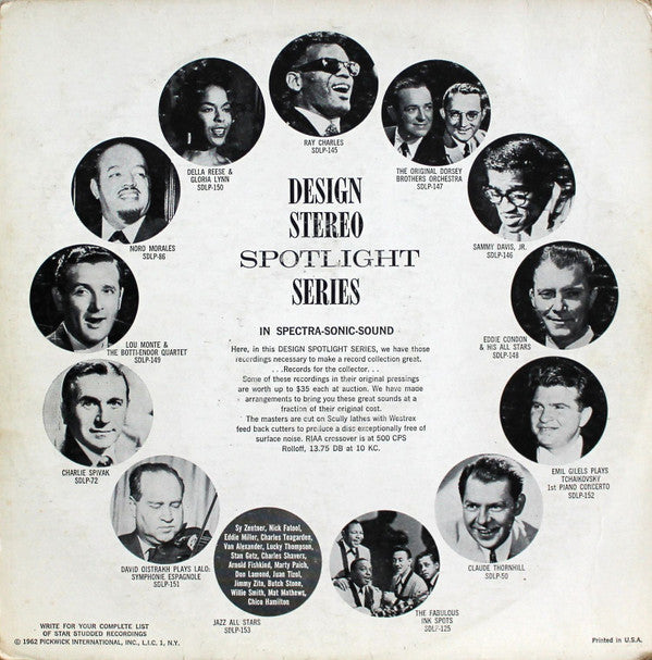 Sy Zentner* : Spotlight On Sy Zentner (LP, Album)