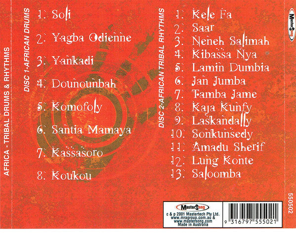 Mamady Ijalit Keita*, Kunda Drame : Tribal Drums & Rhythms (2xCD, Comp)