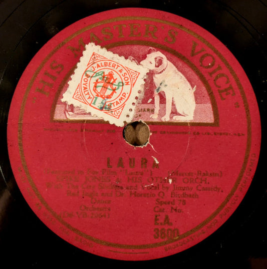 Spike Jones & His Other Orch.* : Laura / When Yuba Plays The Rumba On The Tuba (Shellac, 10")