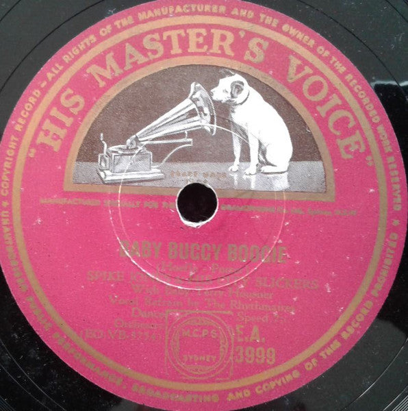 Spike Jones And His City Slickers : Rudolph The Red-Nosed Reindeer / Baby Buggy Boogie (Shellac, 10")