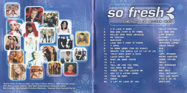 Various : So Fresh: The Hits Of Winter 2001 (CD, Comp)