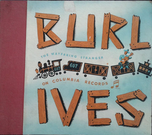 Burl Ives : The Wayfaring Stranger (4xShellac, 10", Album)