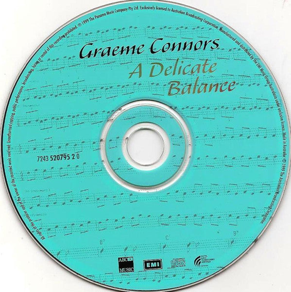 Graeme Connors : A Delicate Balance (CD, Album)