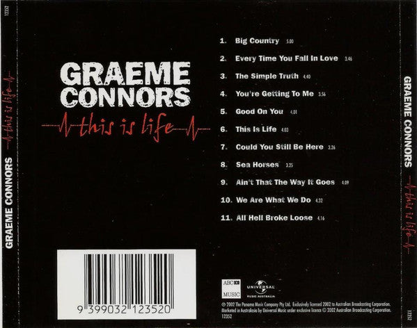 Graeme Connors : This Is Life (CD, Album)
